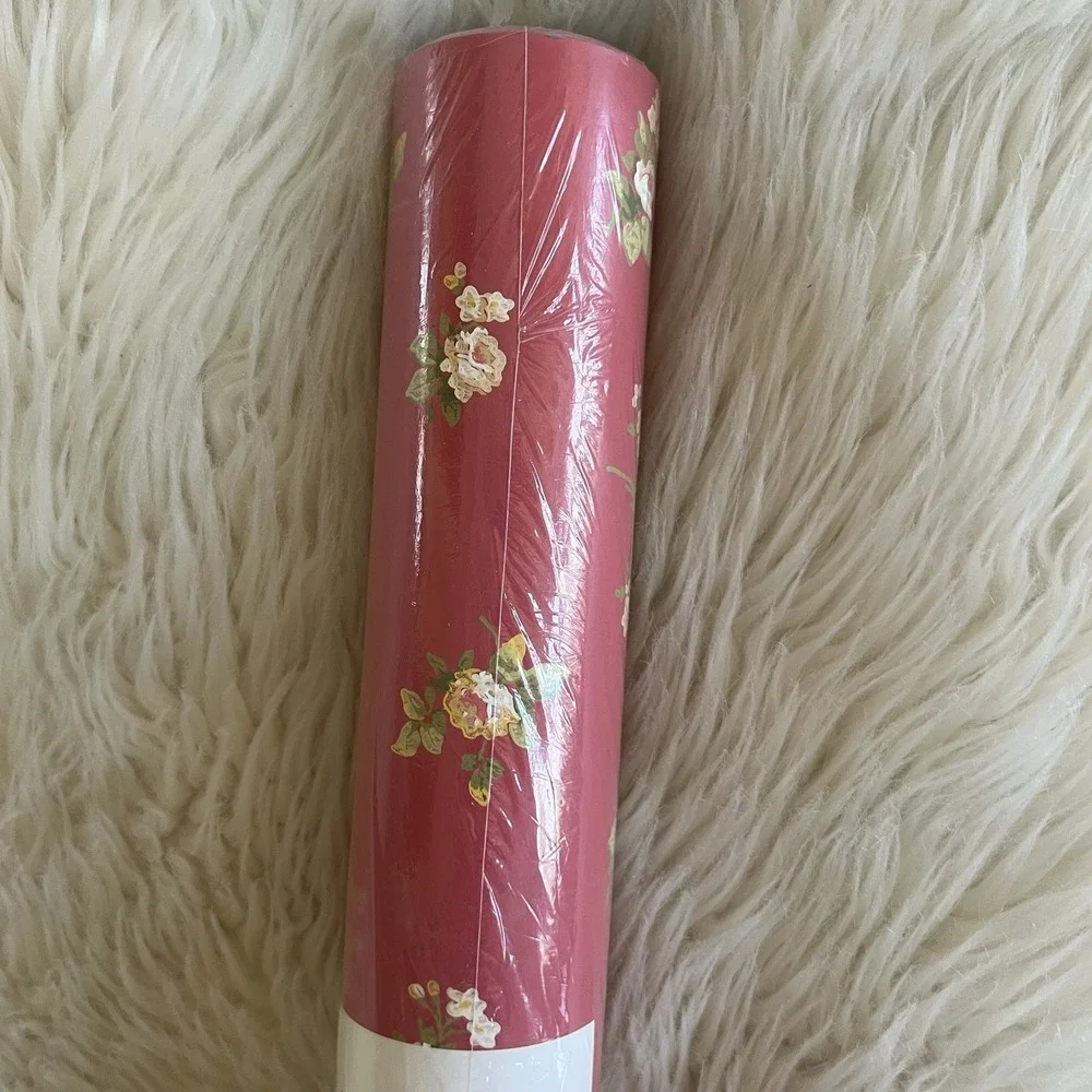 Laura Ashley Home‎ One Double Roll Wallpaper Pattern LY4315 Flowers Shabby Chic
